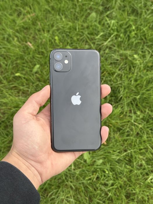 Telefon iPhone 11 64GB Czarny Apple Bateria 100%