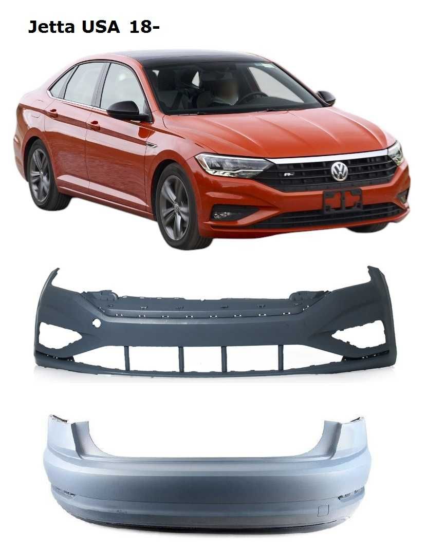 Бампер передній задній Jetta Volkswagen