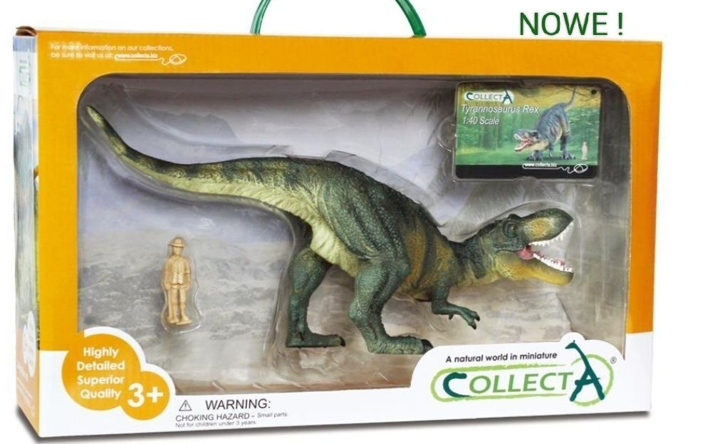 Dinozaur zabawka duży Collecta tyranozaur rex deluxe