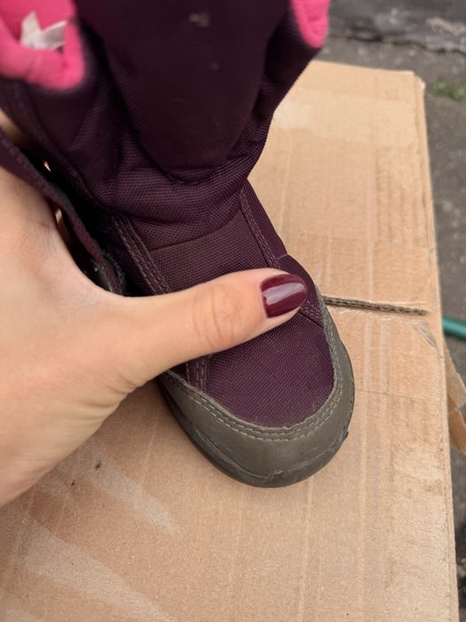 Осінні водовідштовхуючі чоботи / сапоги Quechua, 26