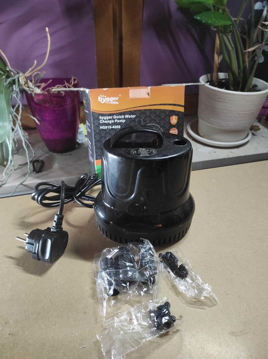 Mini pompa wodna do akwarium, 4000 l/h, 90 W, z 3 dyszami