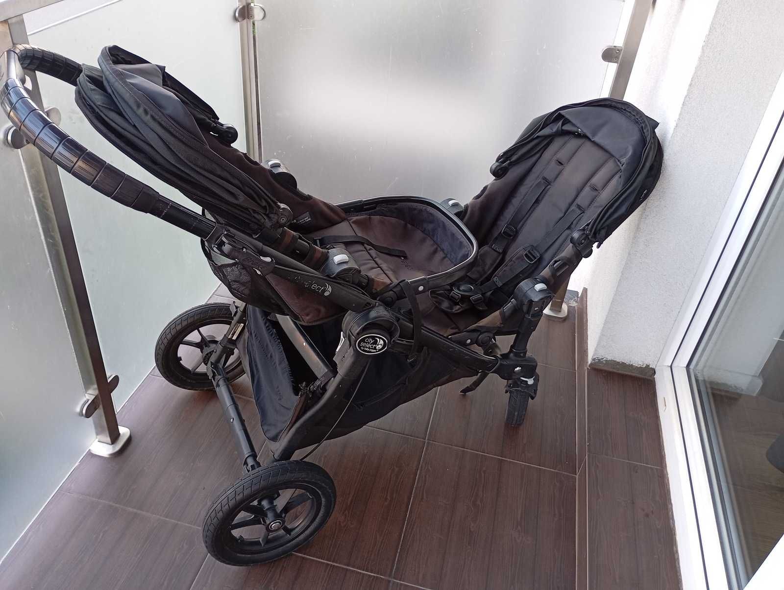 Sprzedam podwójny wózek dziecięcy marki Baby Jogger, model City Select