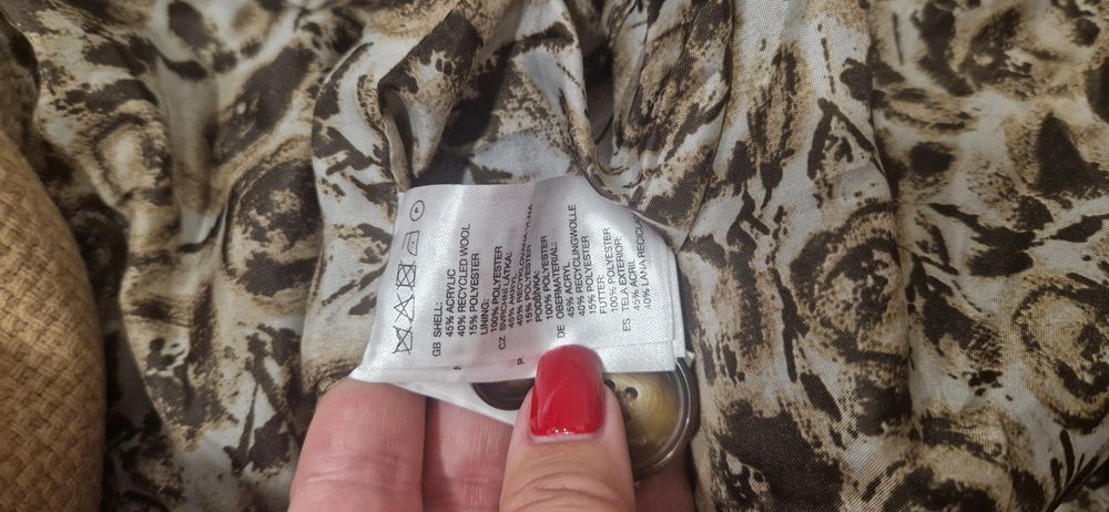 Пальто H&M, 14 размер, 40% шерсти