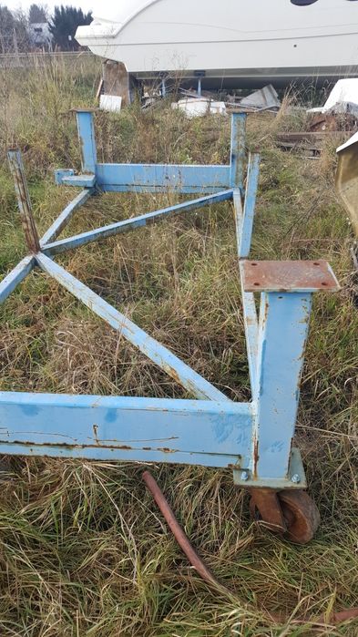 Wozek stojak podpora pod jacht kpl