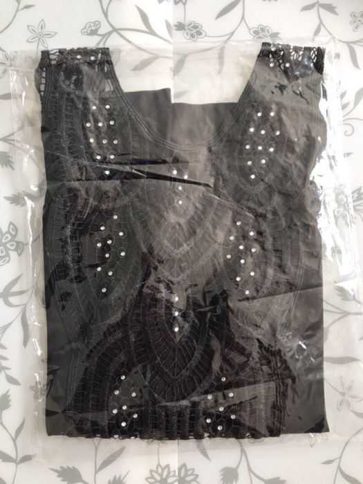 Dolce&Gabbana D&G top bokserka koronka diamenciki r. M (motyl black)
