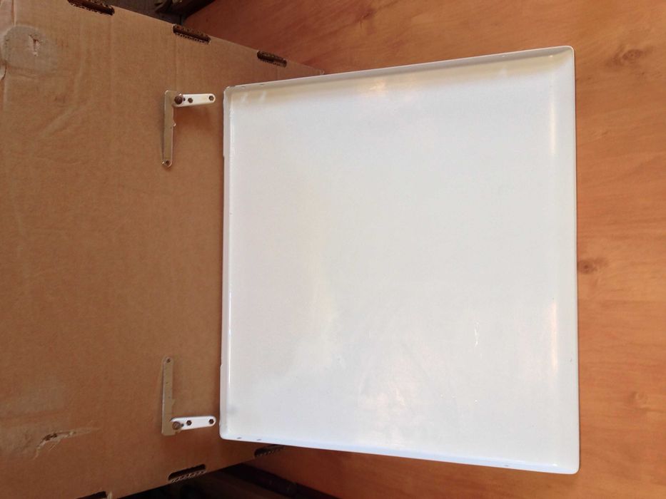 Верхня кришка для газової плити Beko FG5521 металева біла з кріпленням