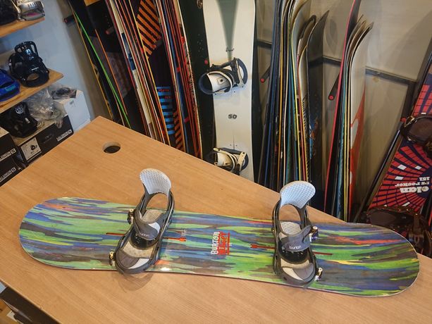 Deska snowboardowa Burton Nugget 138cm + wiązania Burton