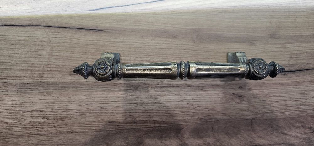 Stara klamka uchwyt mosiężny retro vintage