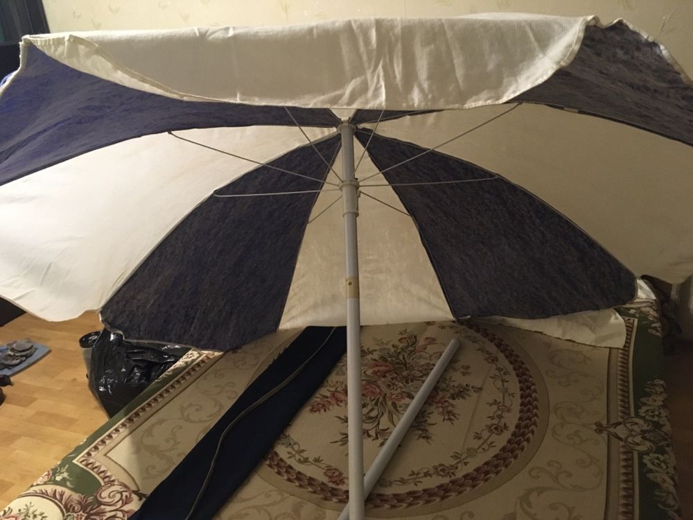 Зонт садовый большой с наклоном