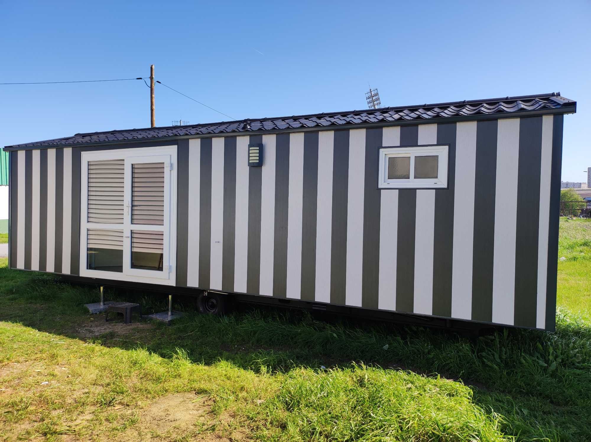 Casa Movel T2 | Sun Roller ZEBRA 3M x 9M | Toda Equipada