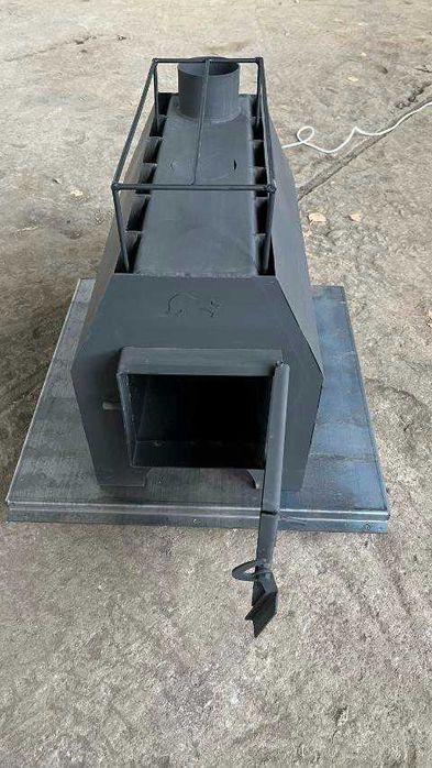 ОСТАННІ Буржуйка з радіатором та теплообмінником піч, печь, булерьян