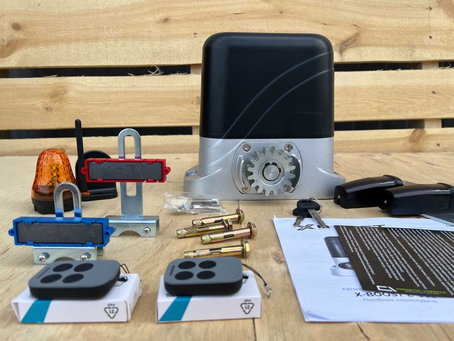 Автоматика для відкатних воріт, Відкатні/Откатные ворота, X-BOOST E950