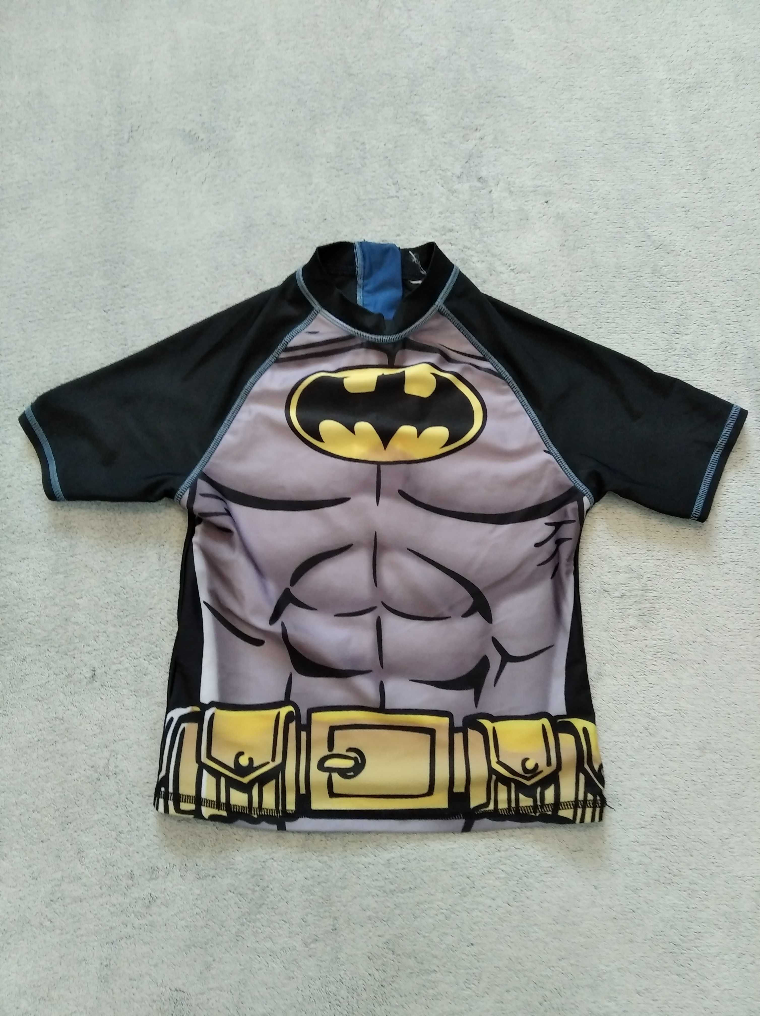 Koszulka do pływania Batman roz. 134 - 140 na 9 - 10 lat ochronna