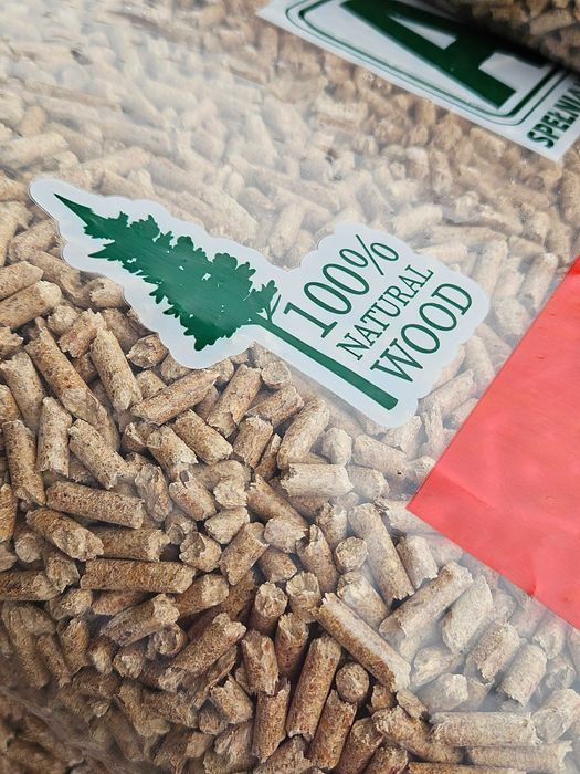 Pellet sosnowy, DOSTĘPNY,  6mm, klasa A1