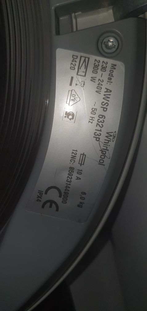 Pralka Whirlpool 6th Sense
