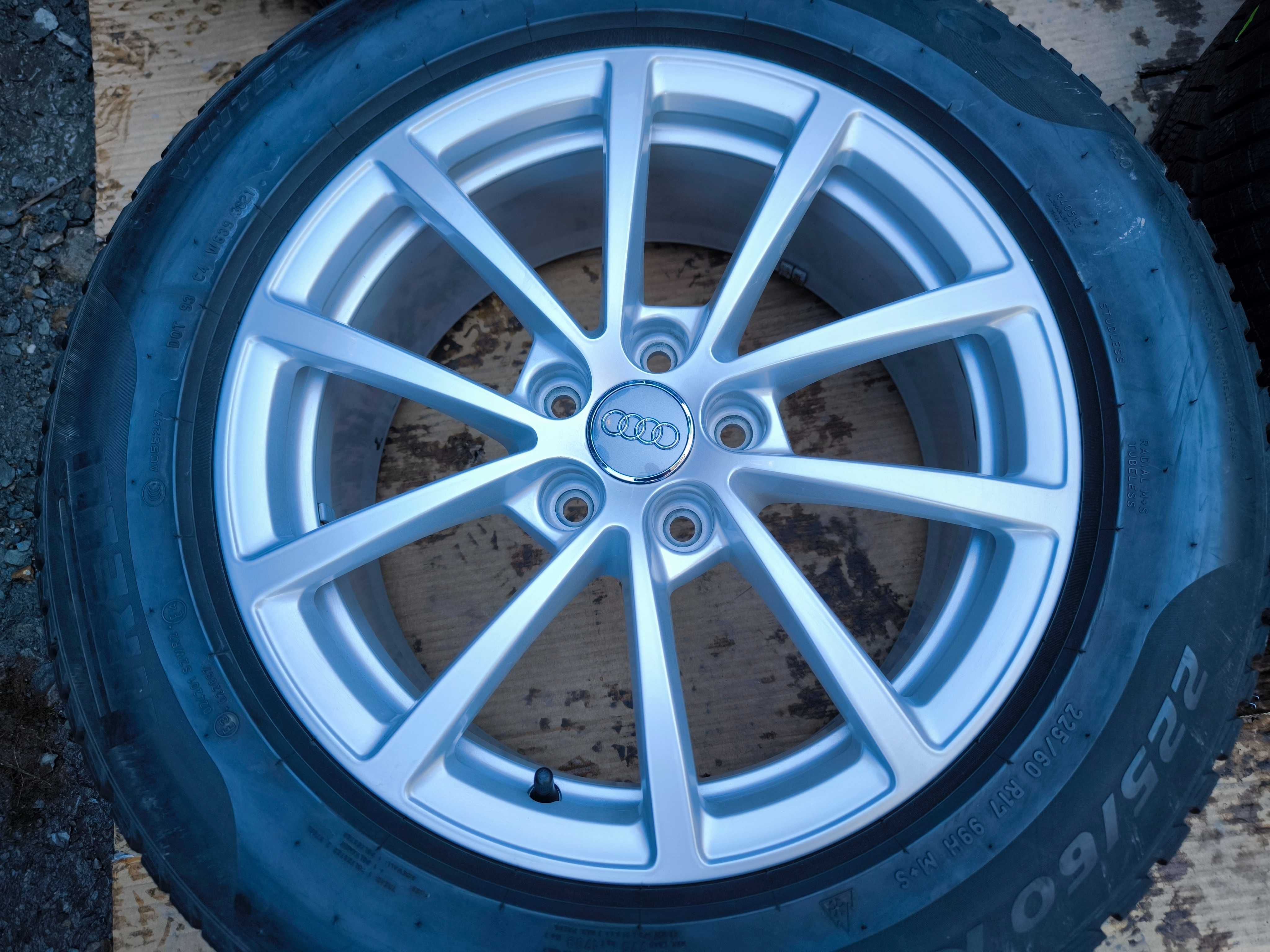 Koła Audi A4 A6 C8 A5 A8 A7 Q3 Q5 SQ5 17 cali ET36 5x112 Opony 225/60
