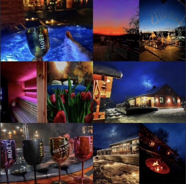 Dom do wynajęcia sauna bania jacuzzi basen na wyłączność, pod lasem