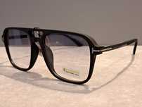 TOM FORD męskie czarne okulary przeciwsłoneczne fotochrom nowe filtr