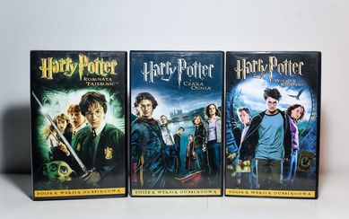 VHS # 3x Kaseta VHS - Harry Potter