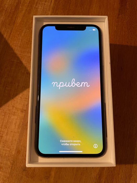 IPhone X, ідеальний, 78% батарея