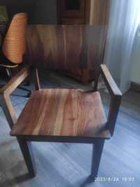 Krzesło drewniane palisander