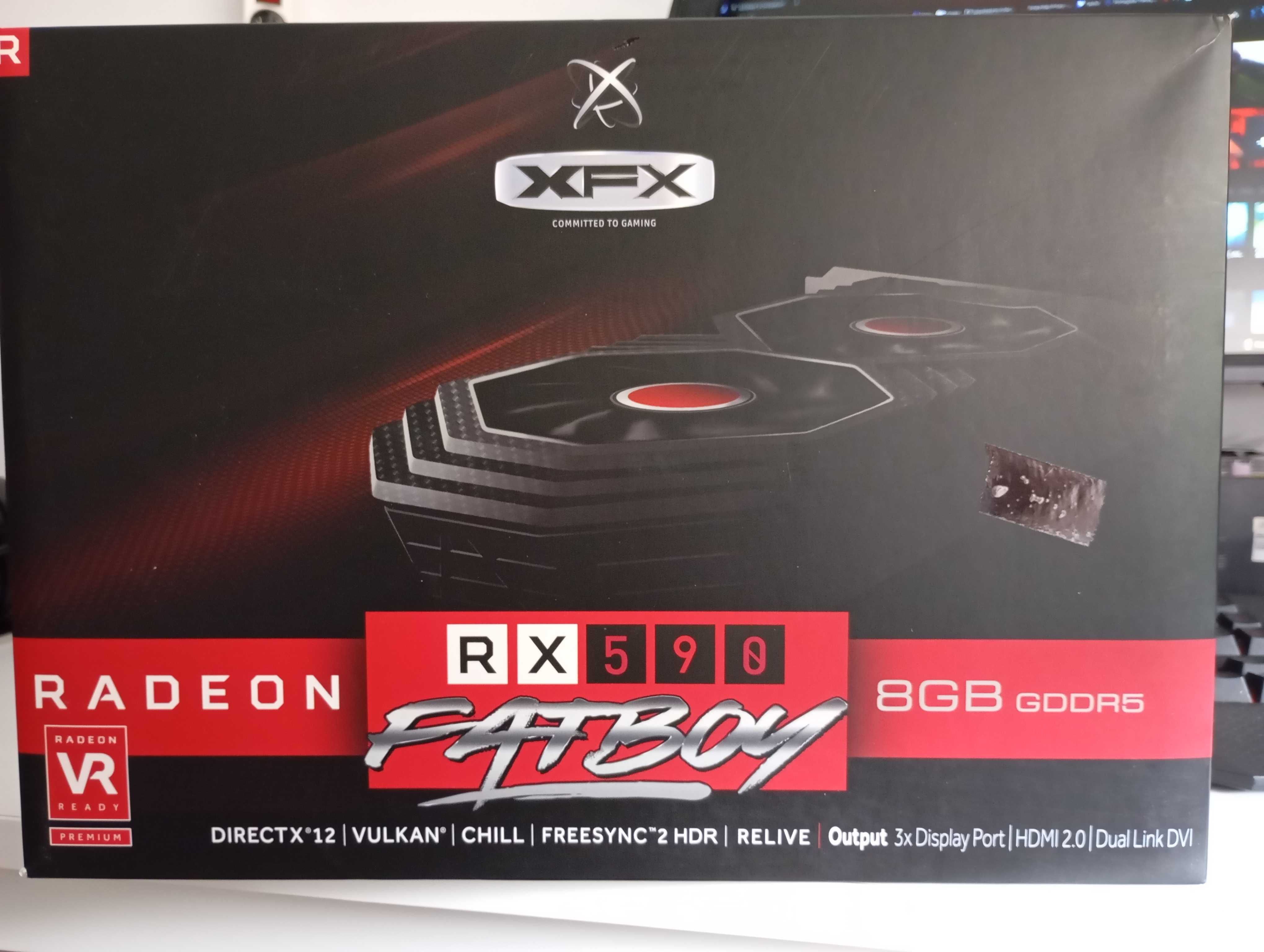 Placa gráfica Radeon RX 590 8 gb