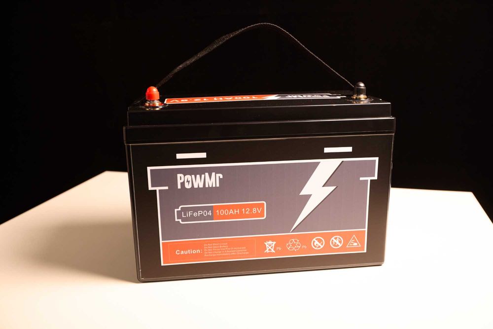 Оригінальний Lifepo4 акумулятор PowMr 12V 100Ah. Новий, 2 в наявності