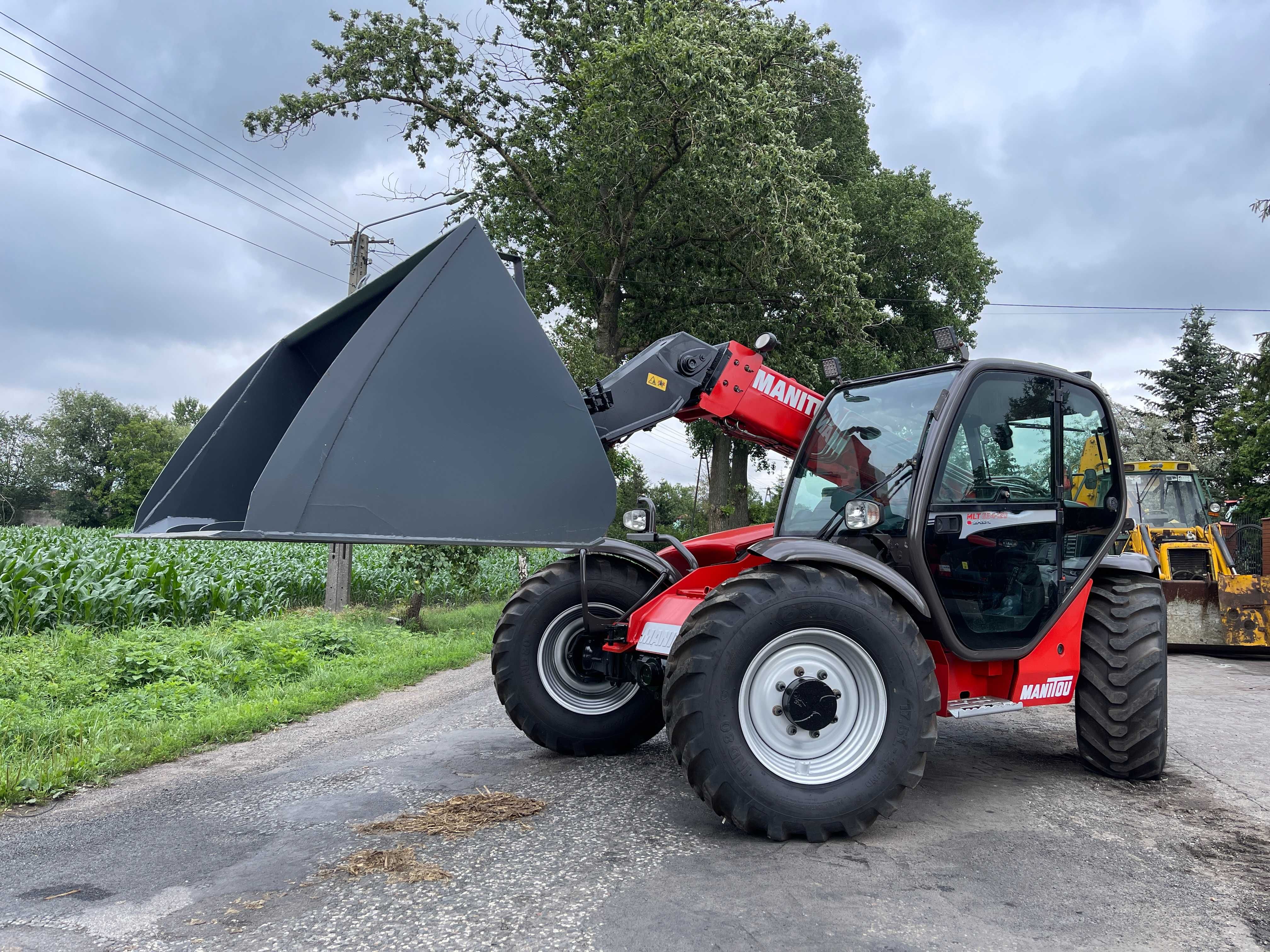 Ładowarka teleskopowa Manitou MLT 634 LSU*2013 ROK*Nowe opony*Piękna!