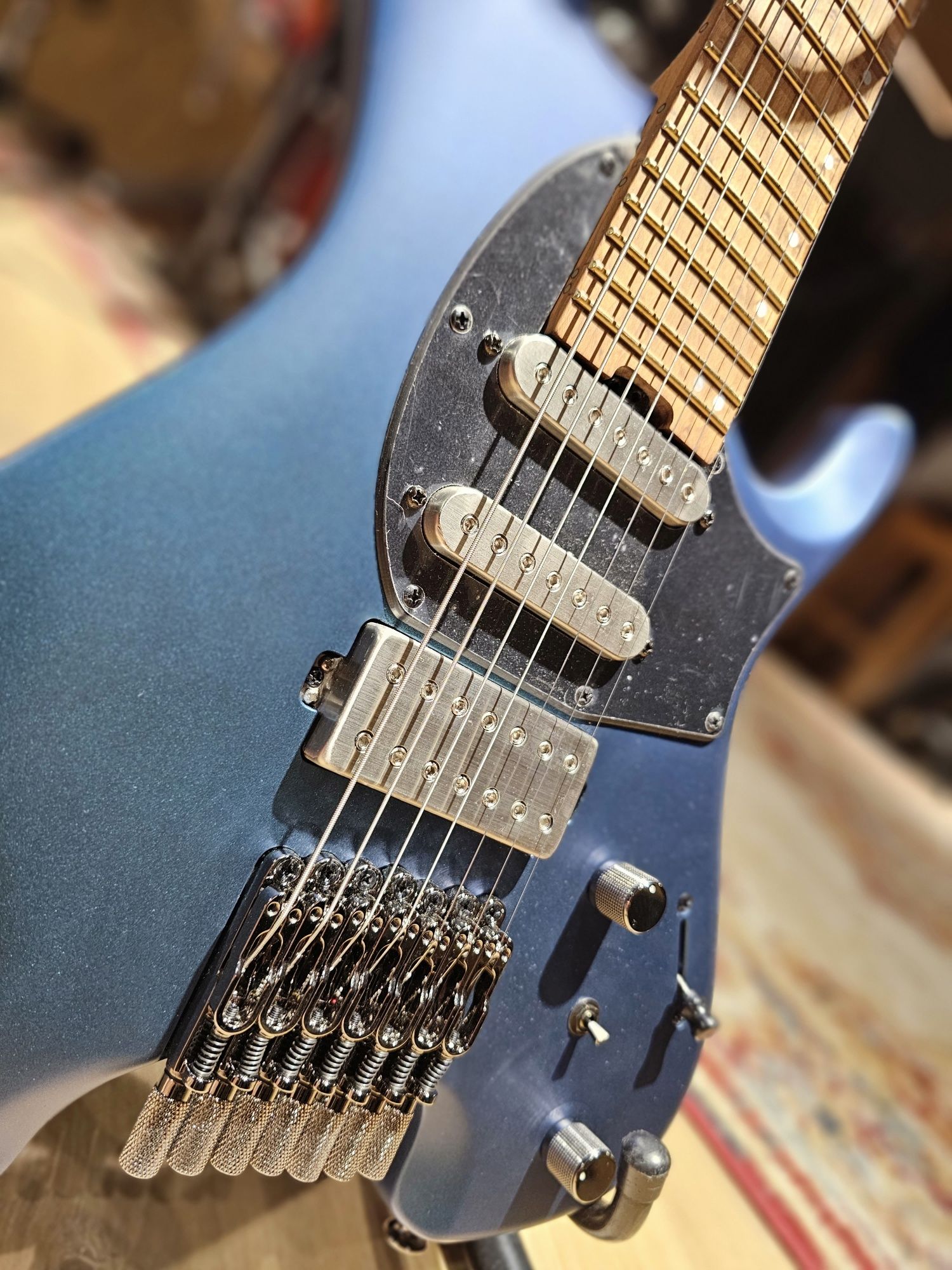 Ibanez Q547-BMM Blue Chameleon Metallic Matte gitara elektryczna siedm