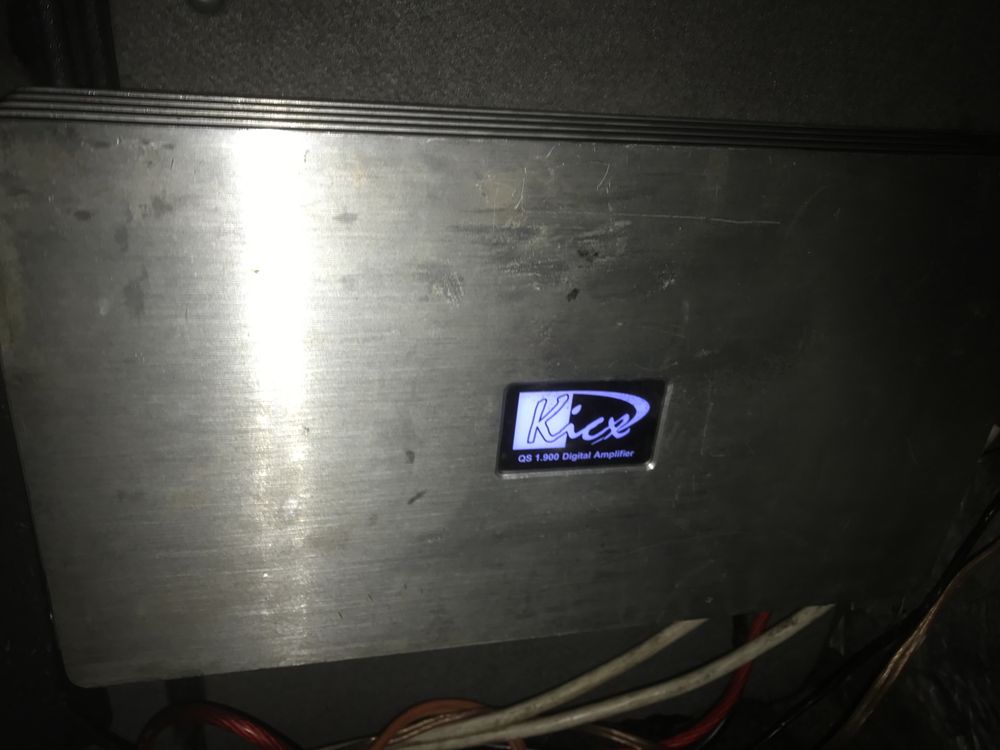 Усилитель Kicx QS 1.900 с регулятором!
