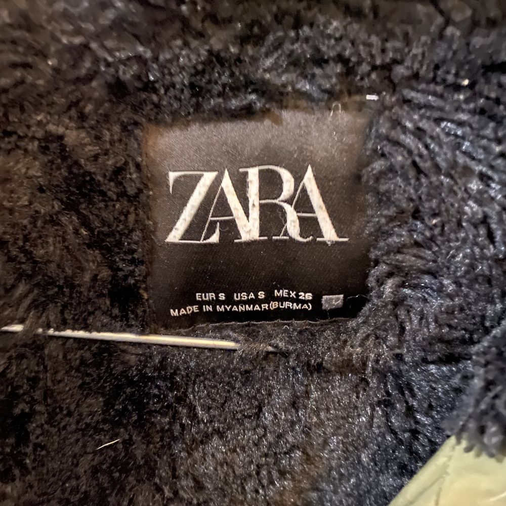 р. S - Парка ZARA куртка зимова плащ пальто Зара