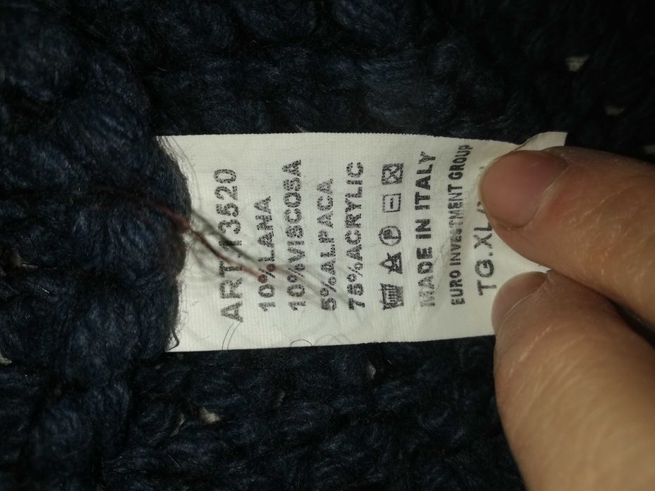 Ażurowy Sweter damski