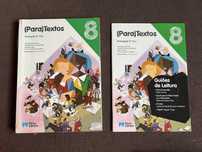 Para textos 8 manual e caderno do aluno