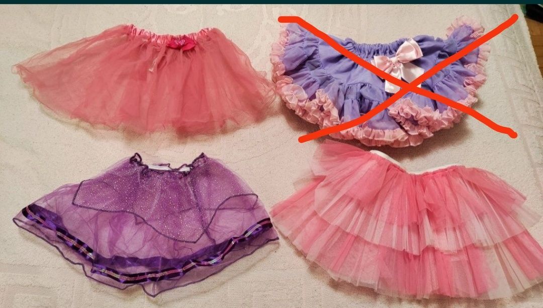 Пышные фатиновые юбка пачки, пышные юбки от 2 до 5 лет новые и б/у
