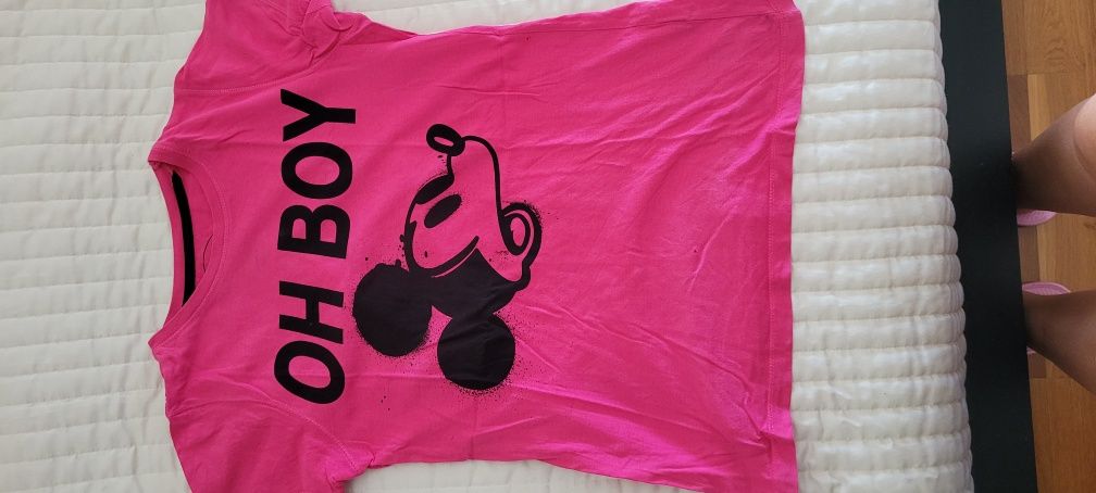 T-shirt Mickey rosa