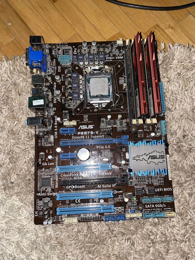 Комплект xeon e3 1230v2 16 gb asus p8b75-v