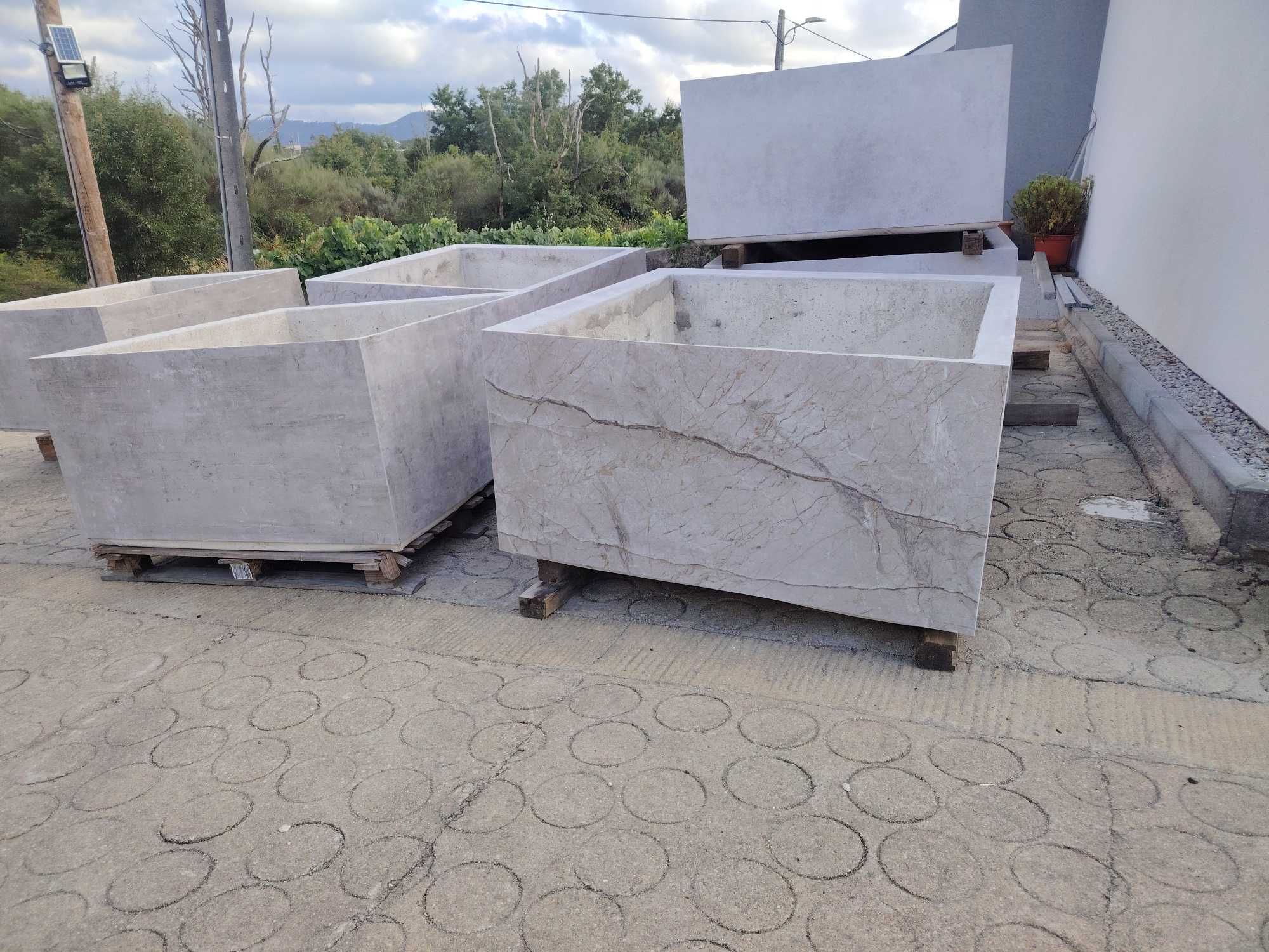 Vasos em betão 1.2 x 1. 2m