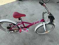 Bicicleta menina roda 20 com velocidades