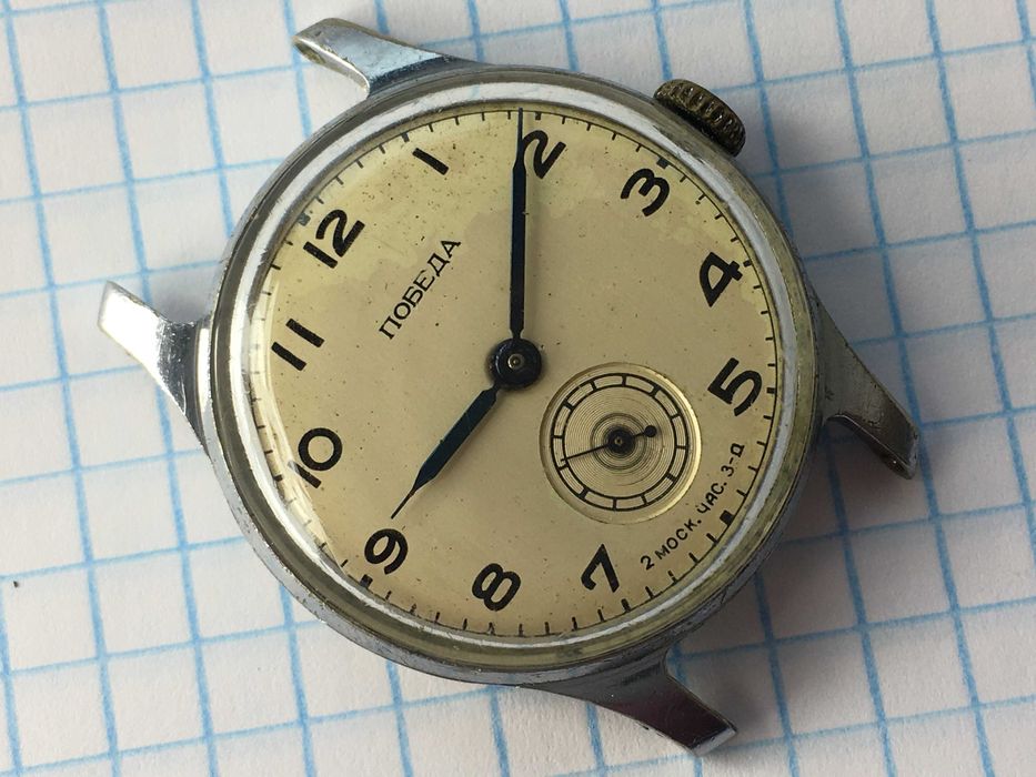 Часы механические Победа 2 мчз СССР на ходу