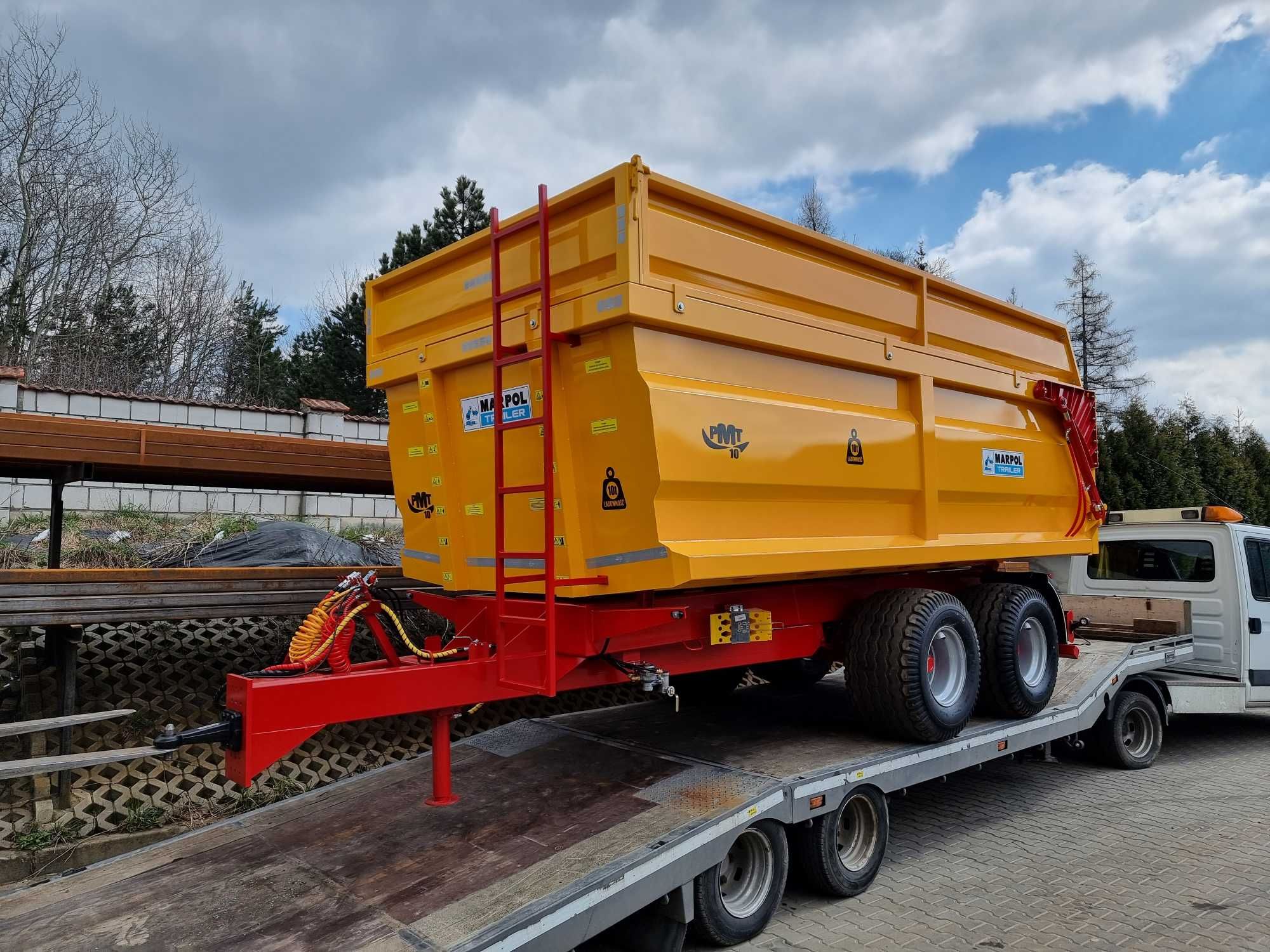 MARPOL -TRAILER Przyczepa Tandem 10 TON