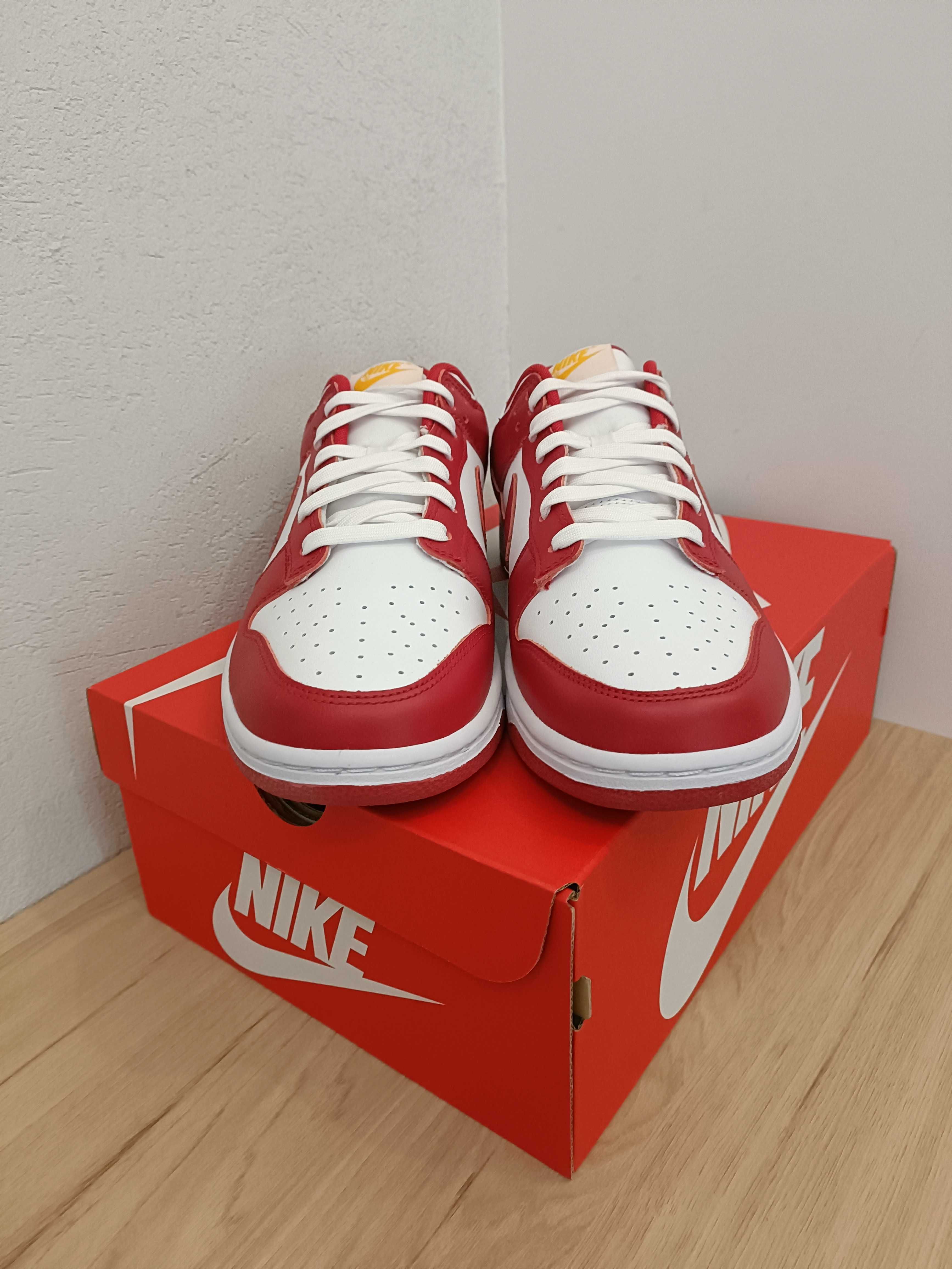 Buty Nike Dunk Low USC Gym Red rozmiar 44,5 wkładka 28,5 cm