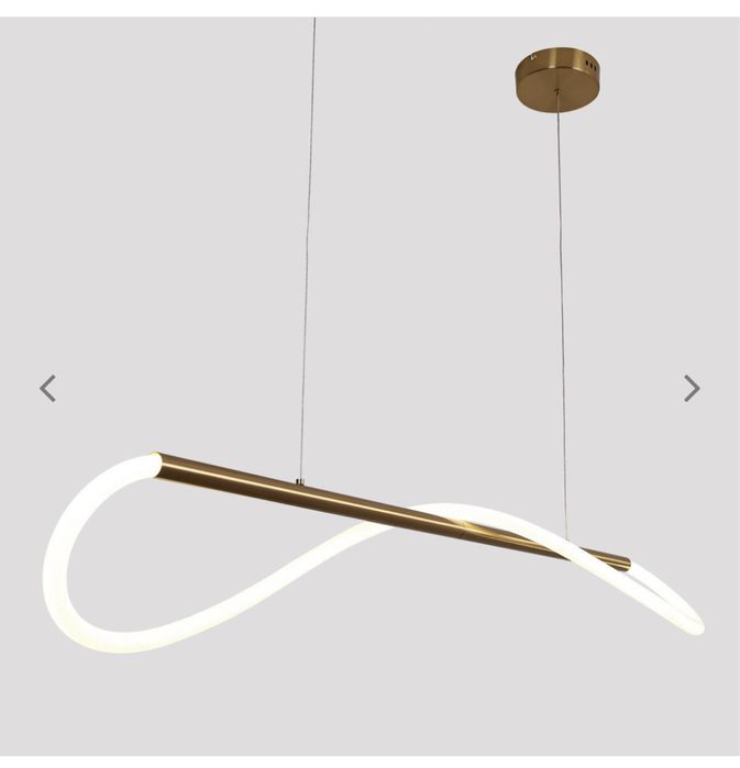 Wisząca lampa Meleca LP-2345/1P S Light Prestige LED 24W 4000K złota