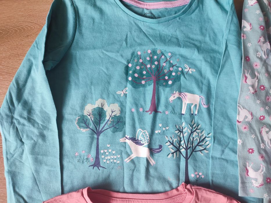 5 bluzeczek rozmiar 110