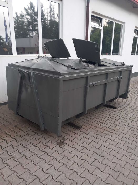 kontener na śmieci odpady
