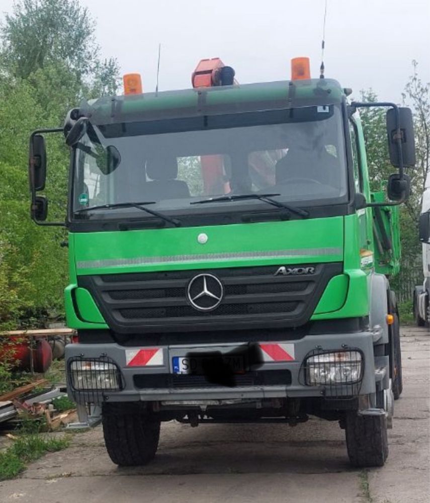 Mercedes axor 4x4 wywrotka HDS PK 1210  okazja niski   przebieg