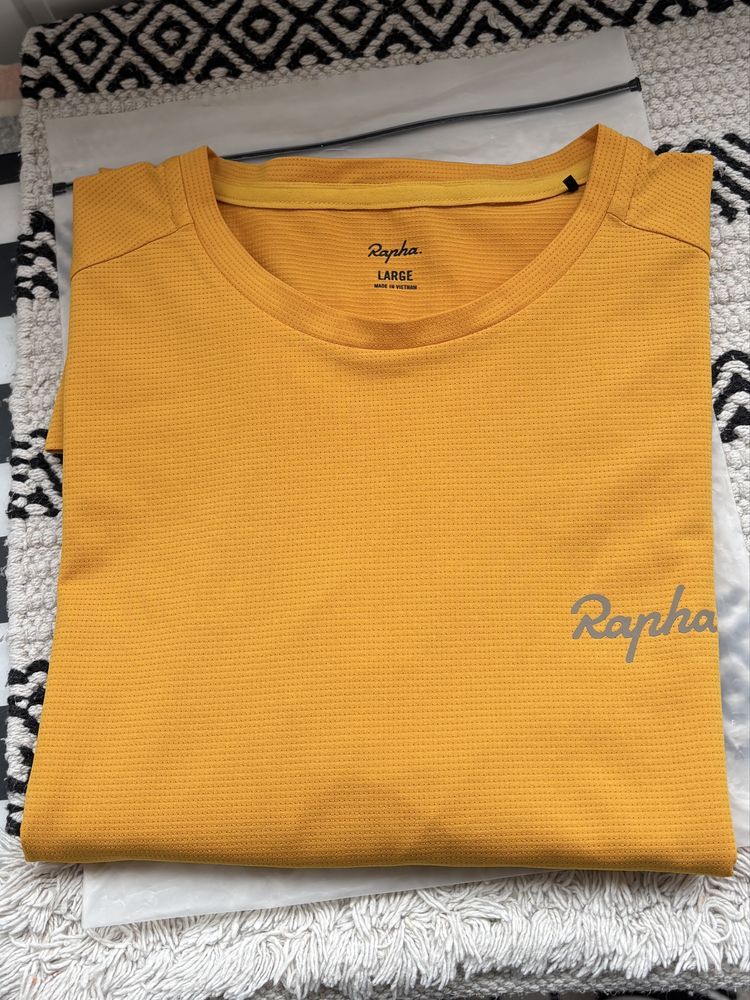Rapha koszulka kolarska rowerowa Explore Technical L żółta