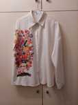 Camisa acetinada
