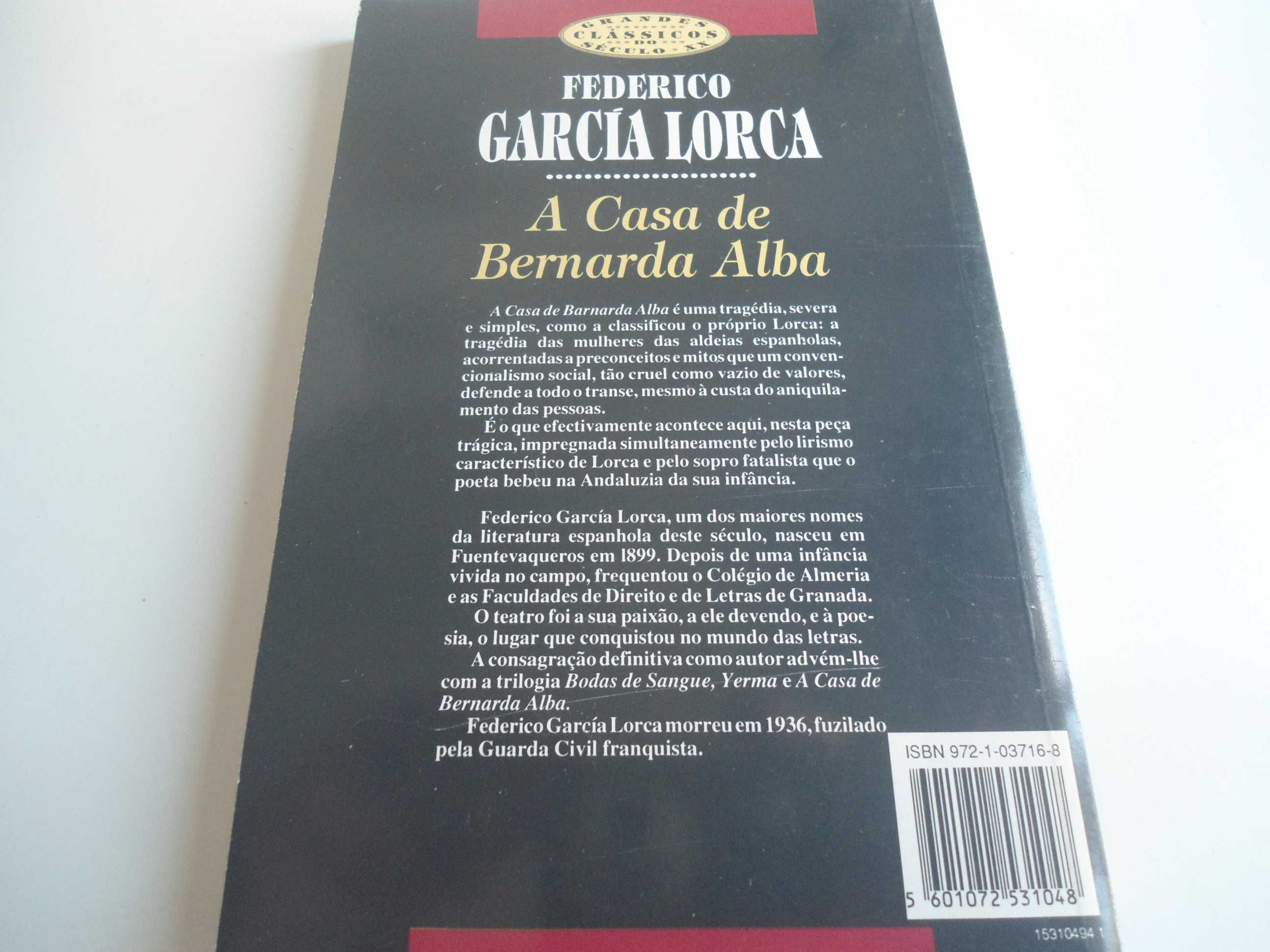 A Casa de Bernarda Alba por Federico Garcia Lorca