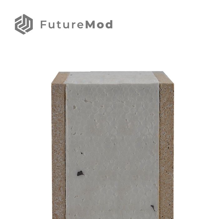 Płyta SIP magnezowa | EPS 12 cm + magnez 11 mm | wym. 274,5 x 122 cm