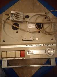 Leitor de fitas antigo Magnetofonni Castelli B3000